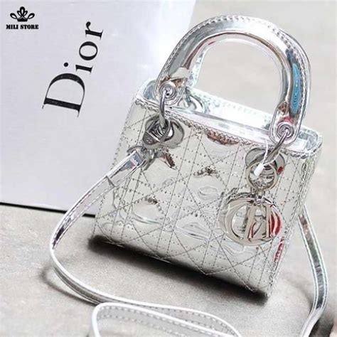 my dior mini bag silver|christian dior mini tote bag.